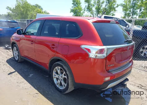 2015 Mitsubishi Outlander Se из США, поврежденный, VIN JA4AD3A35FZ011562